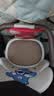 FGHGF电动车儿童座椅前置电瓶摩托车坐椅电车通用安全宝宝婴儿小孩坐凳 全包围【米白色】 一键旋转 8个月-3岁 实拍图