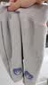 哈趣猴婴儿春秋季衣服纯棉长袖内搭男童女童套装宝宝三件套儿童外出服 浅灰色 100 【建议90-100cm，25-32斤宝宝】 实拍图
