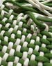 坤随冰岛毛线手工编织diy超粗2cm钩织灌心棉线自制包包猫窝抱枕床围 牛油果绿【1团装 约8m】 实拍图