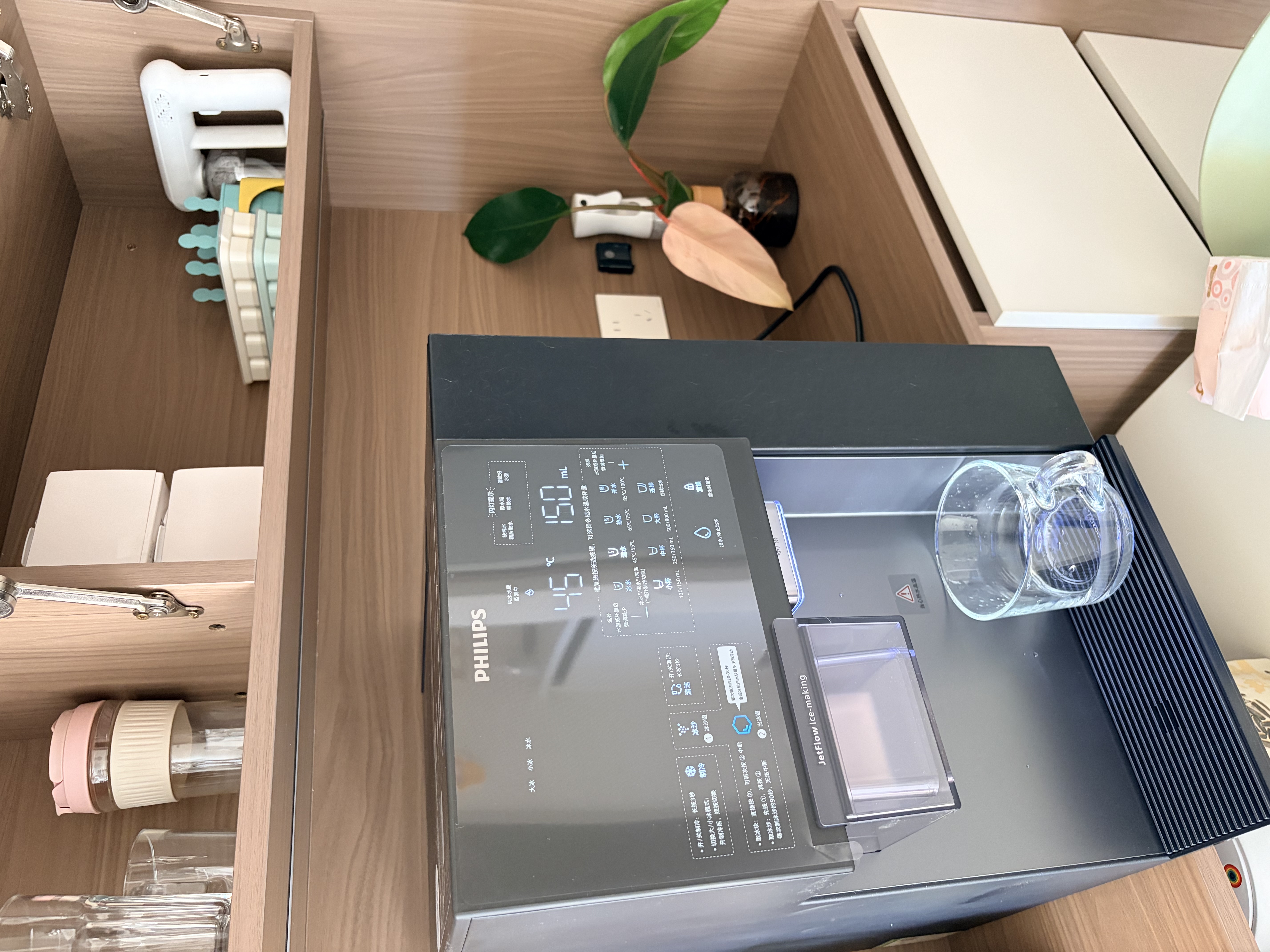 飞利浦（PHILIPS）台式净饮机大冰块净水器冰境i2pro冰沙冰水即热免安装净水器制冰直饮一体机ADD8666 实拍图