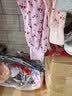 北极绒中老年人纯棉秋衣秋裤套装女老式大码打底保妈妈暖低领 实拍图
