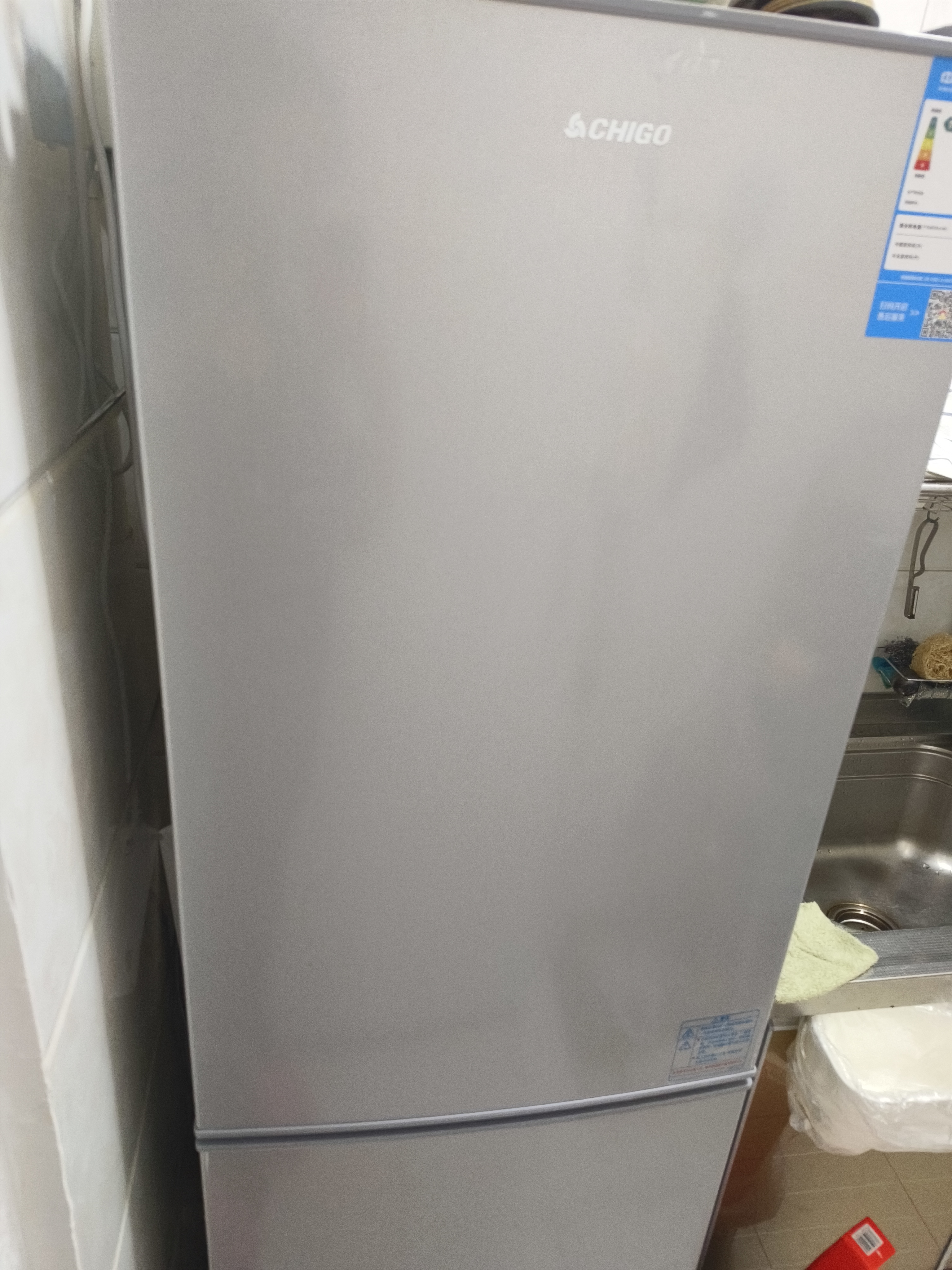 志高（CHIGO）双门冰箱家用小型一级能效办公室出租房宿舍用双开门中型二门电冰箱节能省电 一级能效-抽屉款228L【冷藏四层 冷冻三层】 实拍图