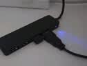 绿联USB3.0分线器扩展坞 集线器HUB拓展坞高速4口 适用笔记本电脑台式机一拖多接口转换器转接头延长线 【USB3.0*4】热卖款 0.15米 实拍图