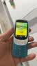 诺基亚（NOKIA）3210 4G 移动联通电信广电全网通 2.4英寸双卡双待 直板按键学生功能机备用手机 蓝色 实拍图