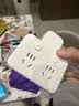 得力（deli）3C认证新国标插座 品字形无线插座/转换插头/电源转换器/一转多插座/插排/排插 分控一转二 LU5006 实拍图