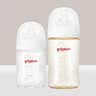 贝亲（Pigeon）防胀气 玻璃奶瓶160mlS码+PPSU奶瓶240mlM码 1-6个月奶瓶套装 实拍图