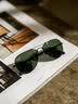 雷朋（RayBan）经典飞行员系列金属太阳镜偏光渐变墨镜男女款户外眼镜0RB3025 【偏光】002/58黑色镜框偏光镜片 尺寸62 实拍图