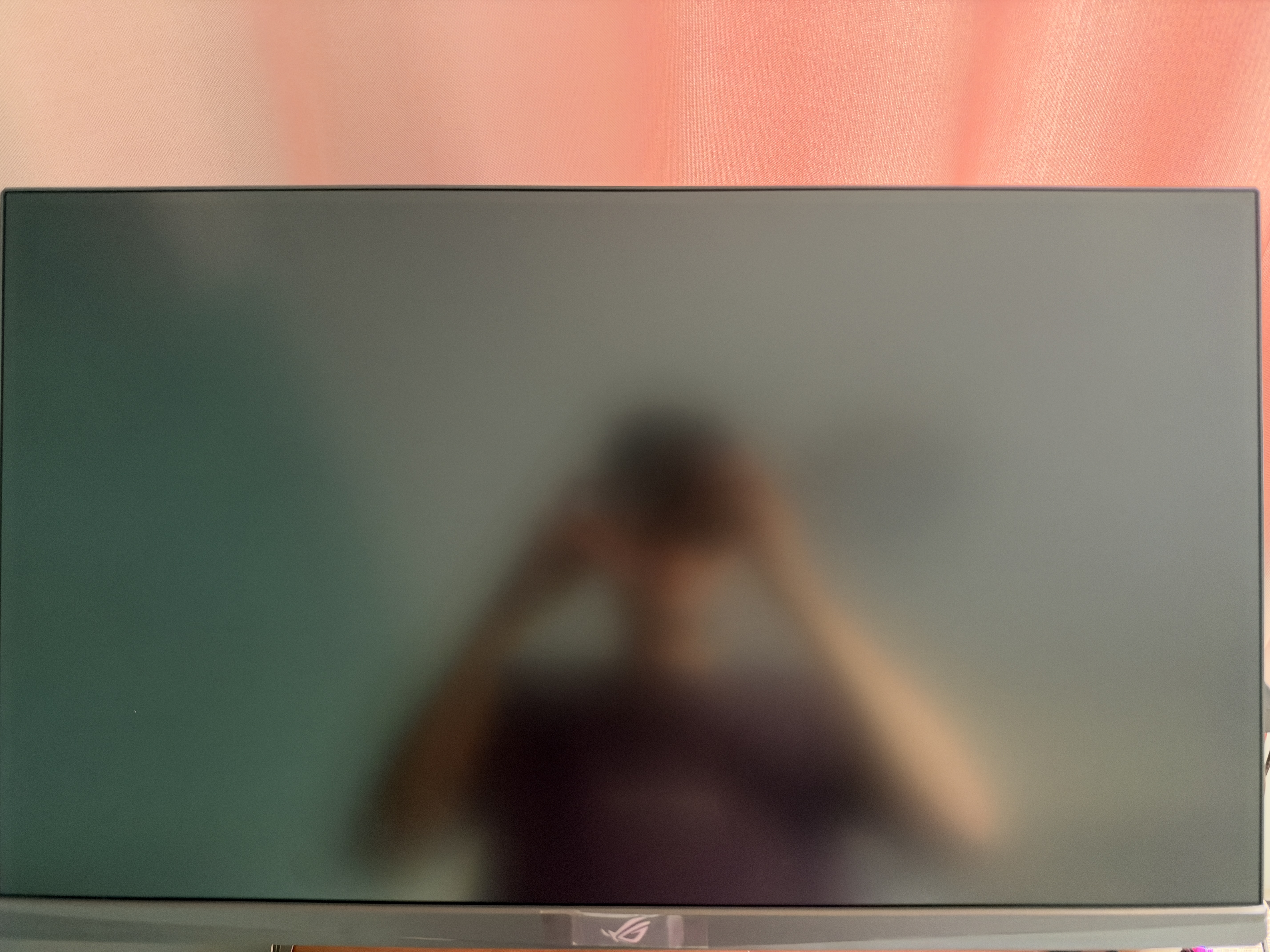 华硕ROG 绝杀27二代 XG27ACMES 27英寸显示器2K 240Hz电竞显示器2代超频255Hz HDR400 G-Sync HDMI 2.1 实拍图