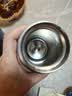 膳魔师（THERMOS）纯色保温杯学生成人商务必备送礼316L直饮水杯500ML 深蓝 实拍图