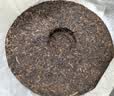 三隐茶叶普洱茶熟茶云南勐海七子饼原料2017年老树班章老茶饼357g 实拍图