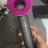 戴森（DYSON）HD15 高速吹风机 Dyson Supersonic 电吹风 快速干发 智能温控 呵护秀发 多风嘴 家用推荐 紫红色 实拍图