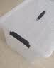 SPACEXPERT 衣物收纳箱特大号塑料整理箱车载储物箱95L透明 1个装 带提手 实拍图