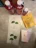 花印清新净颜卸妆水380ml*2+化妆棉 眼唇卸妆敏感肌 两款包装随机发货 实拍图