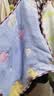 南极人A类提花纱布口水巾新生婴幼儿童小毛巾洗脸方巾5条装宝宝手帕手绢 实拍图