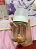 贝亲（Pigeon）新生儿 防胀气宽口径PPSU奶瓶160ml SS号奶嘴 0个月+AA261  实拍图