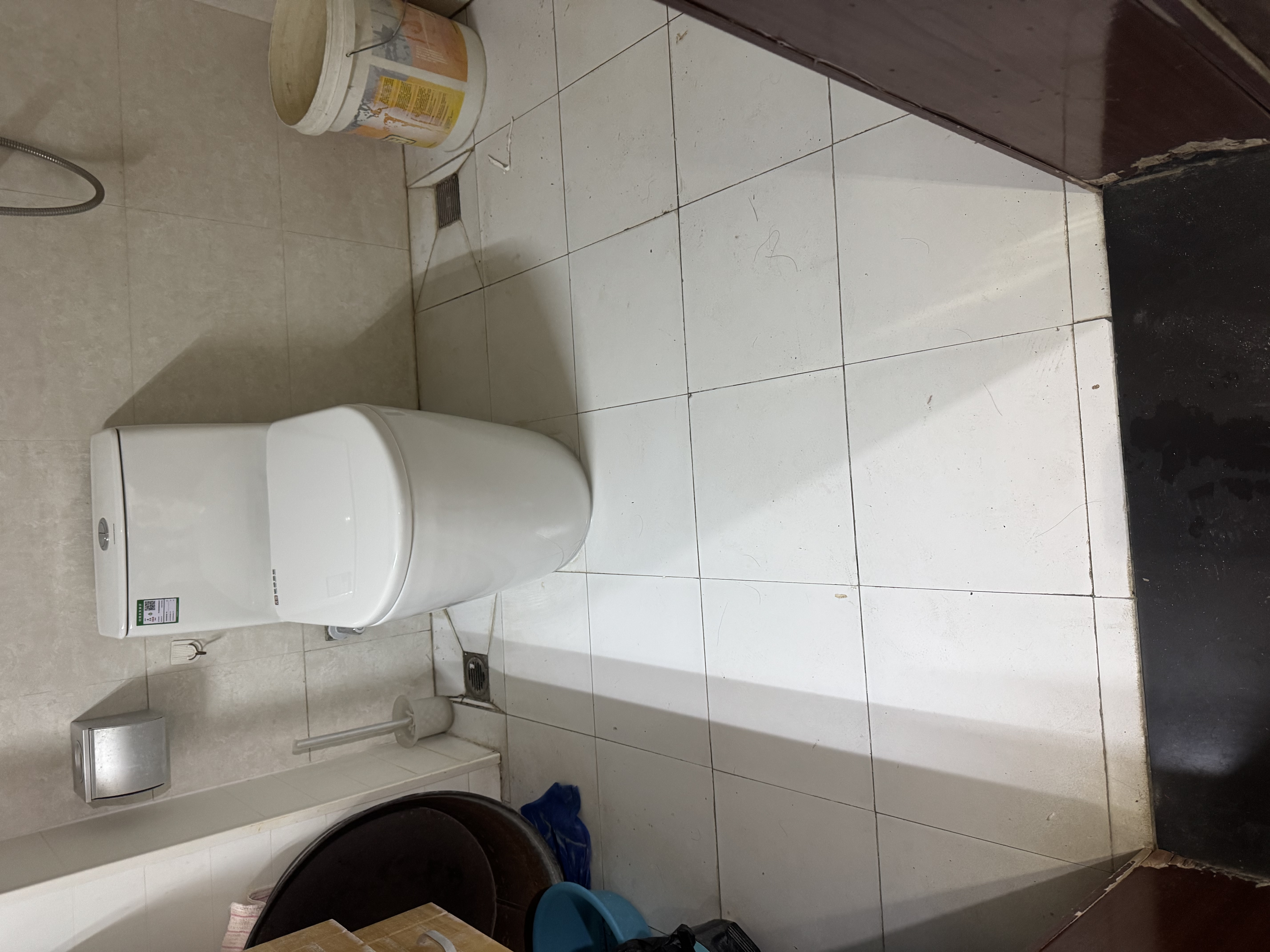 东鹏（DONGPENG）马桶家用虹吸式普通马桶大冲力静音防臭抗菌大口径抽水陶瓷坐便器 【W6331-1】超漩虹吸速冲 300/400mm【非标定制联系客服备注】 实拍图