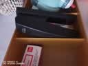 得力（deli）订书机小号套装订书器办公用品文具学生专用附订书钉起钉器中号大订书器小型办公室 0354荣耀黑 实拍图