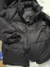 雪中飞秋冬新款羽绒服男女短款连帽时尚面包服90绒加厚保暖外套 实拍图