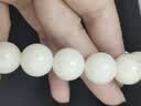 石玥珠宝15mm缅料白玉菩提根木手串把件文玩佛念珠转运手链男女士款礼物 实拍图