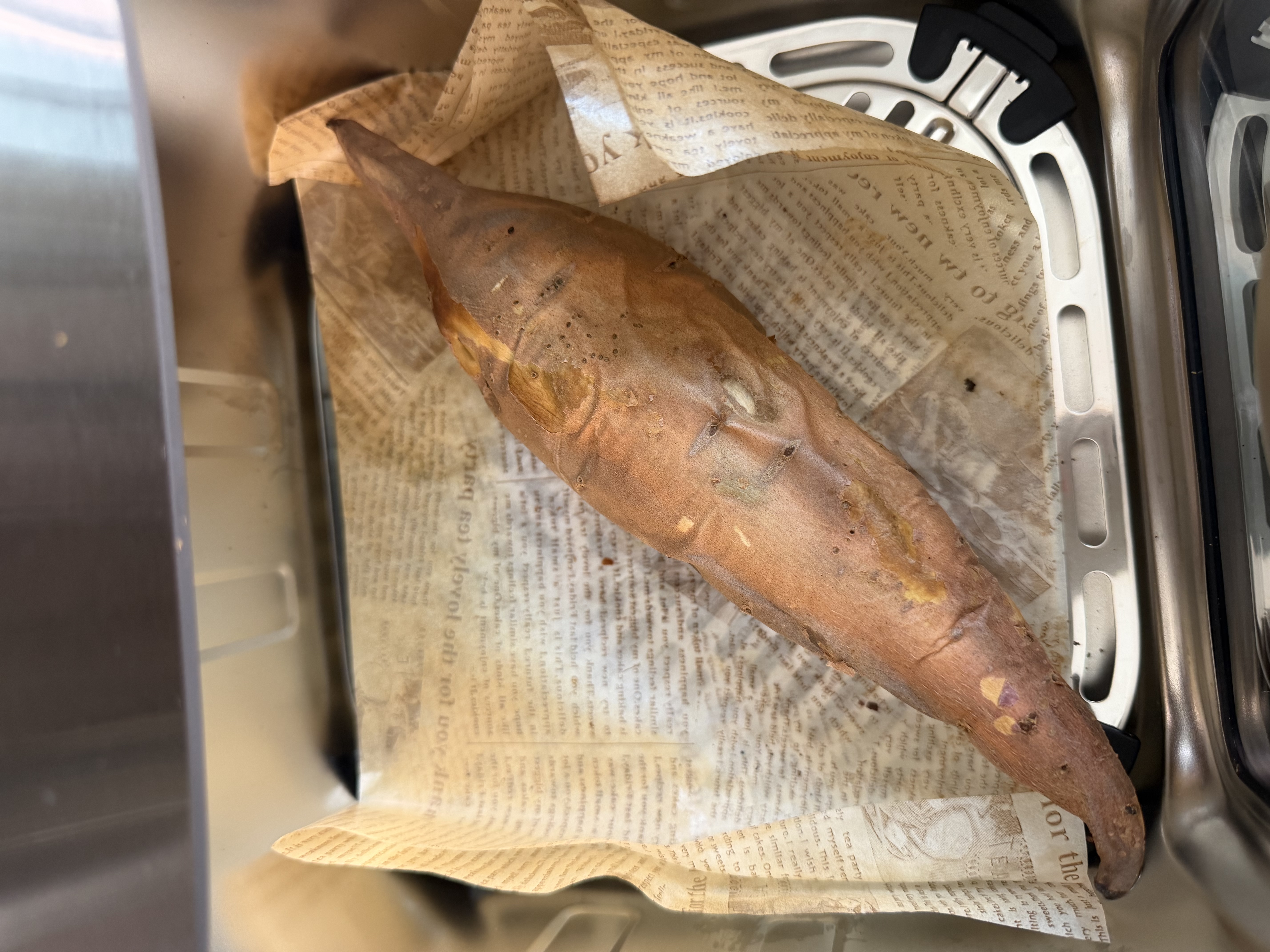 九阳（Joyoung）空气炸锅0涂层304不锈钢双热源免翻面6L大容量家用多功能全自动蒸烤一体电炸锅2026新款V317Y 实拍图