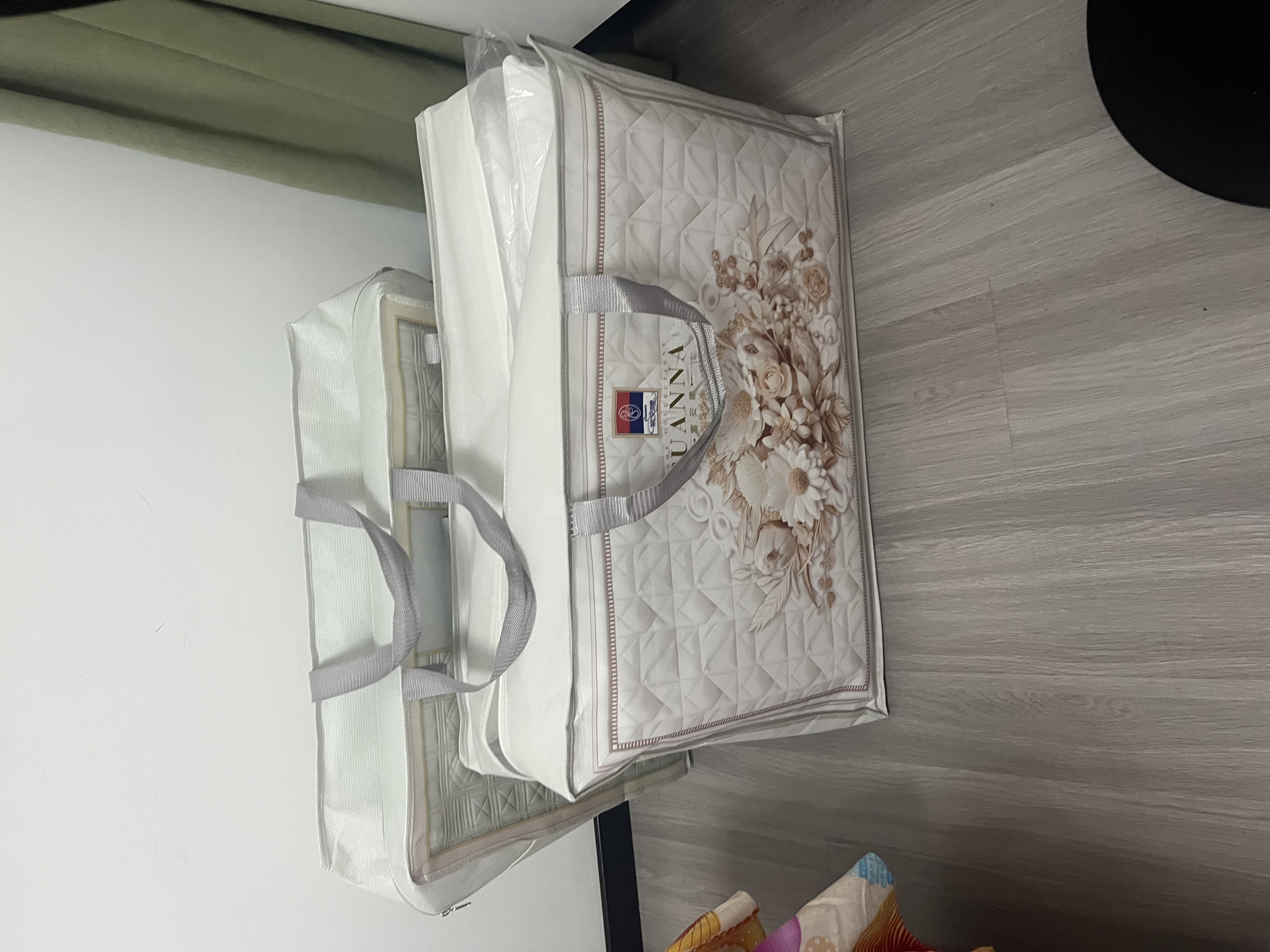 富安娜床上四件套纯棉全棉床单被套单双人极简床品1米5床203×229cm家居馆 实拍图