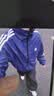 adidas通勤百搭三条纹休闲运动夹克早秋外套男女阿迪达斯三叶草 深靛蓝（推荐选大一码)   M 实拍图