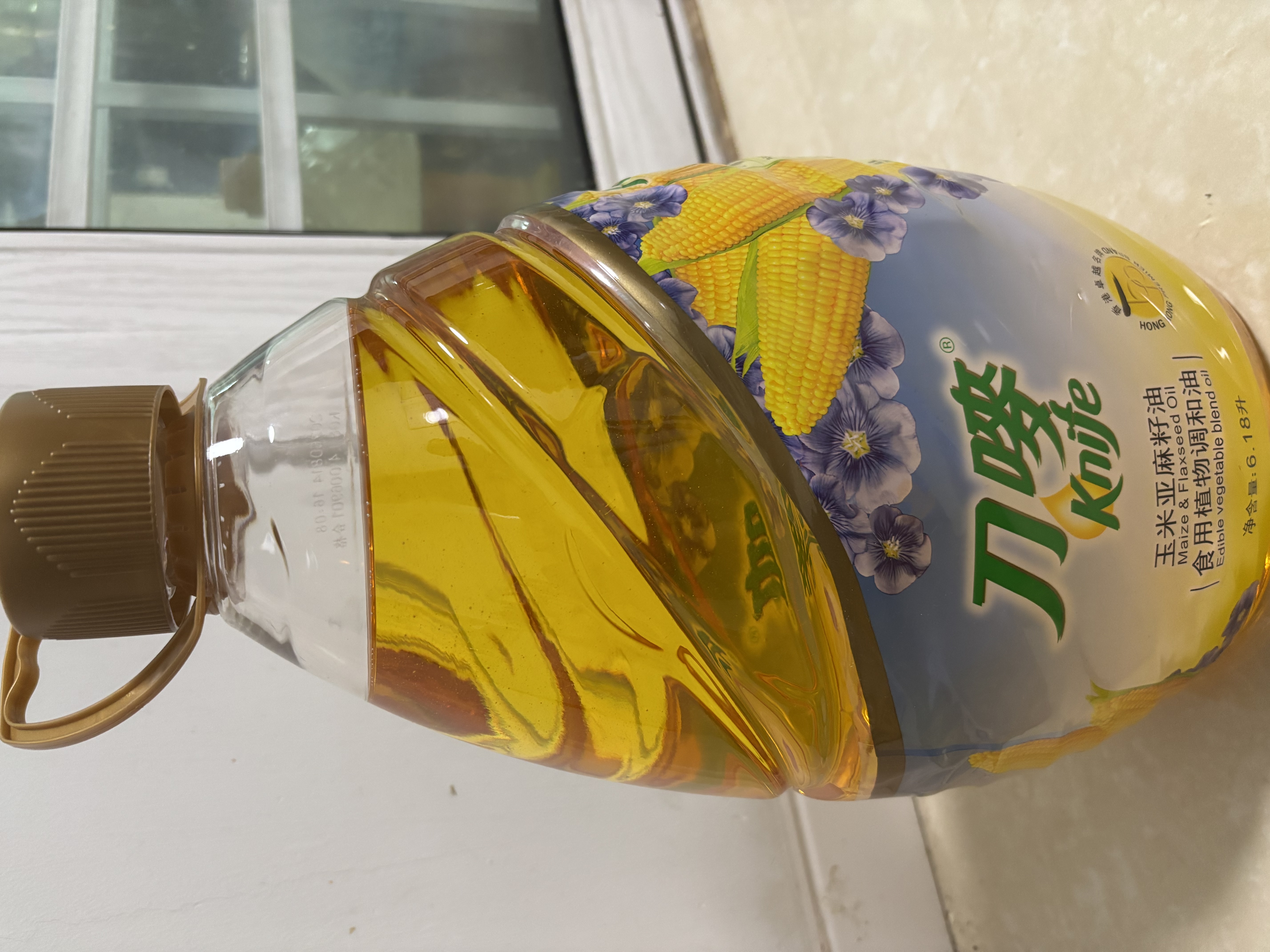 刀唛（Knife）食用油 植物调和油 玉米亚麻籽 6.18L 物理压榨 一级油礼品送礼 实拍图
