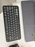 罗技（Logitech）时尚系列K390无线蓝牙键盘 超薄便携 K380升级版 黑色 79键 实拍图