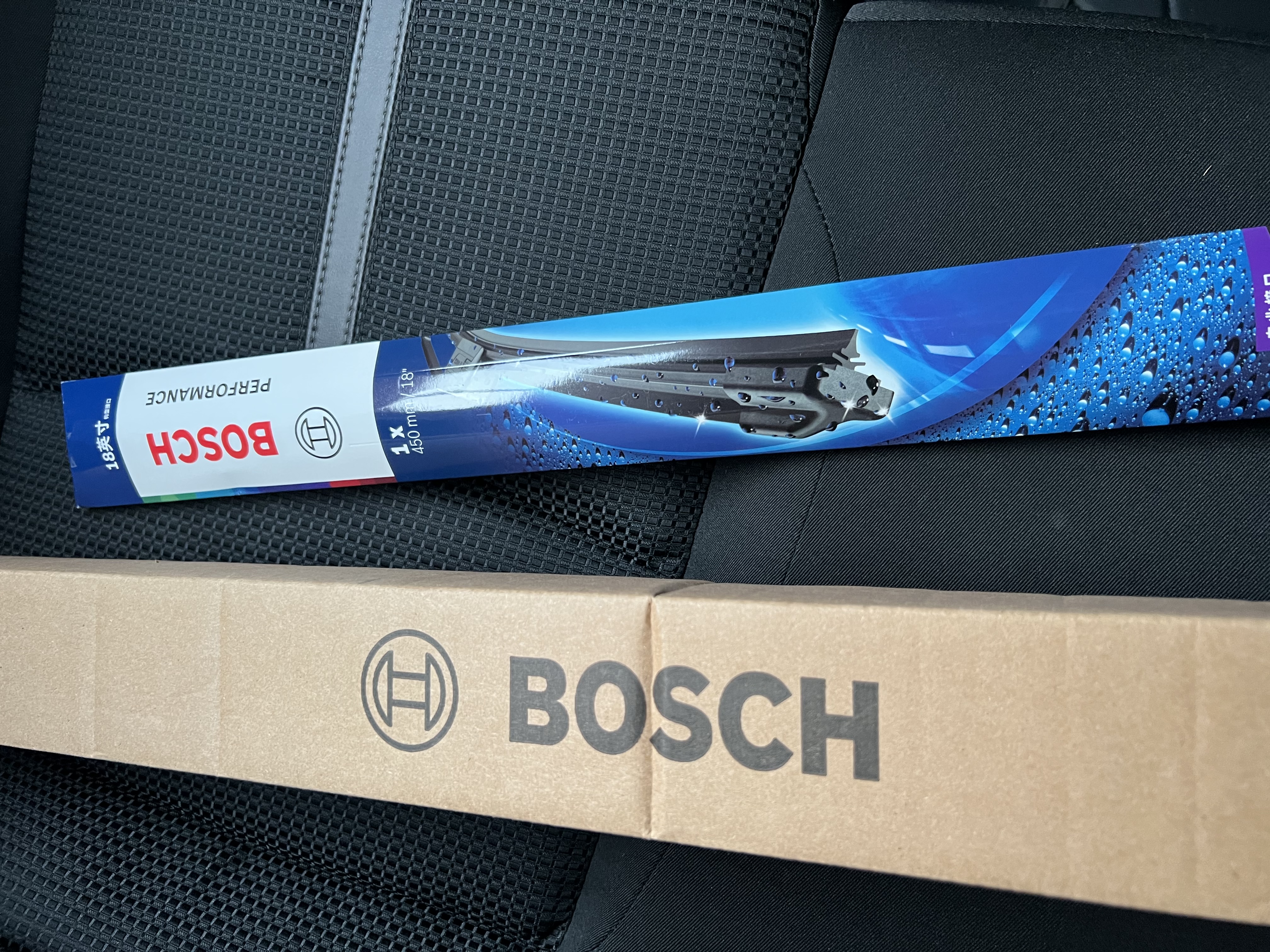 博世（BOSCH）Performance系列雨刮器雨刷24/18（21后MG5名爵5）U口 实拍图
