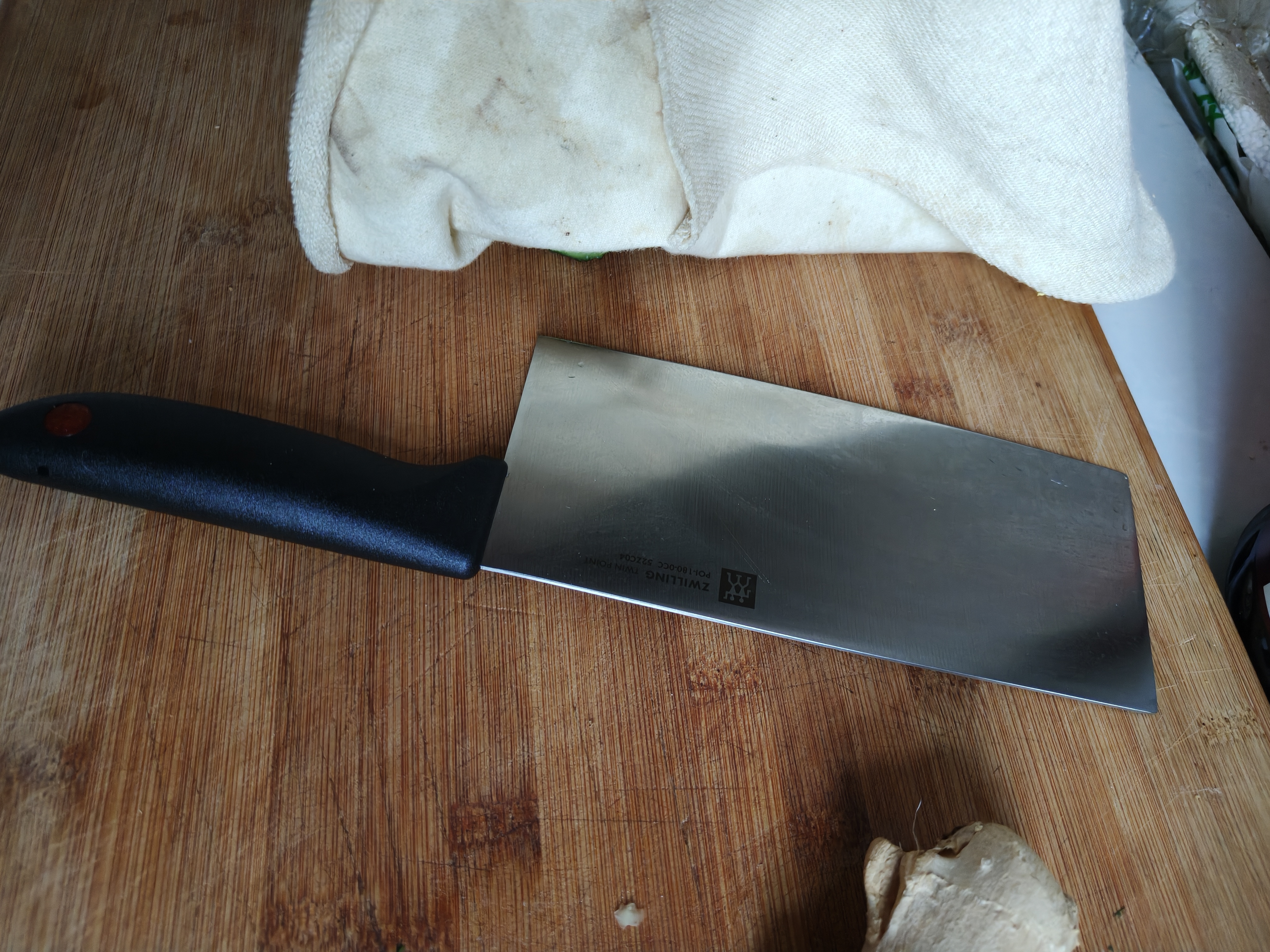 双立人（ZWILLING）Point 红点厨房刀具全套刀具套装水果刀砍骨刀多用刀菜刀家用厨具套装5件套 实拍图