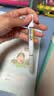 点石按动钢笔小学生3-6年级练字可换墨囊784小舱门钢笔1笔5墨囊正姿笔握矫正点石制笔文具久写不累 实拍图
