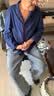 红豆居家男士40S精梳紧密赛络纺220g加厚纯棉睡衣男家居服 极夜蓝 2XL 实拍图