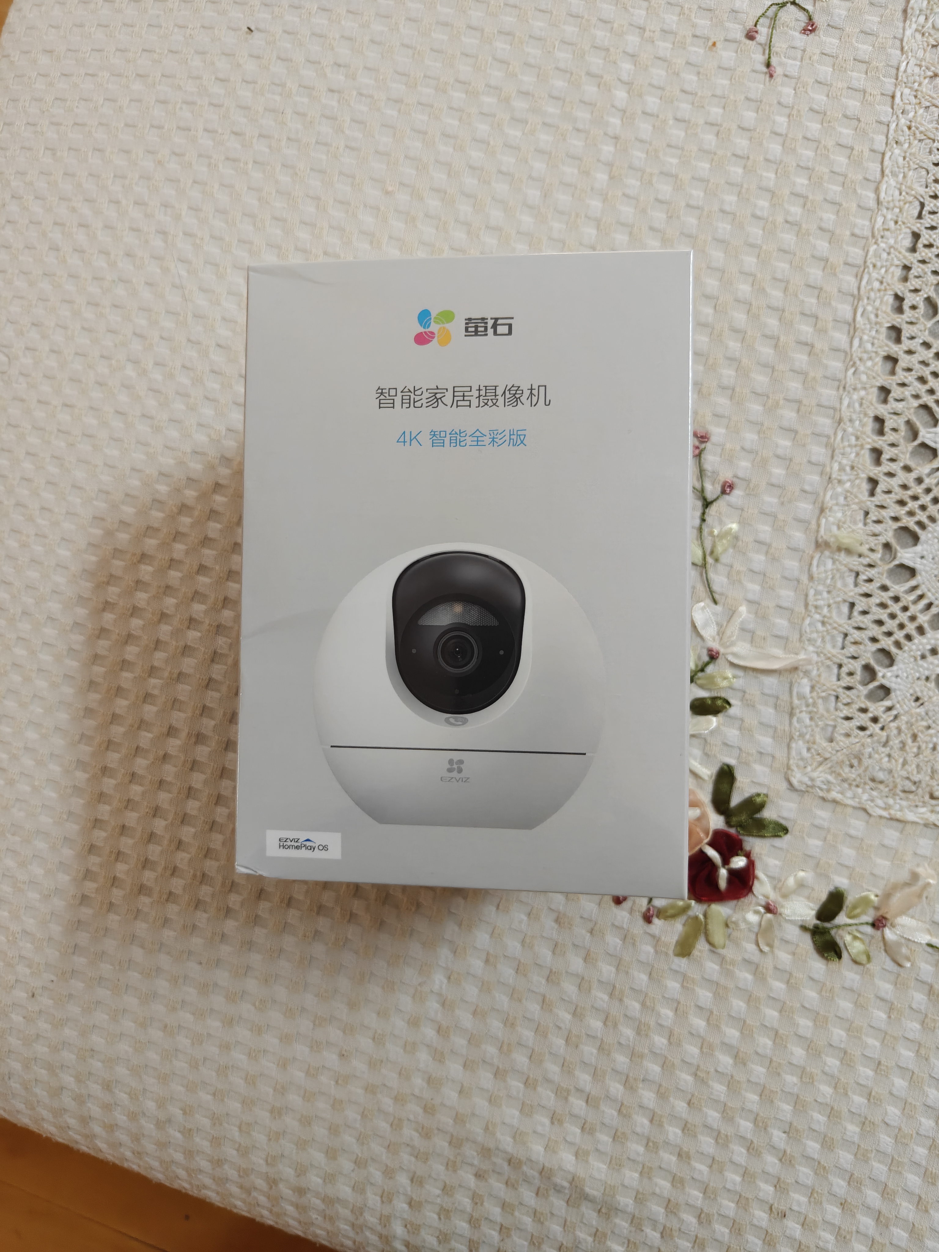 萤石EZVIZ摄像头家用 高清WIFI无线监控器莹石云APP手机远程查看室内360度全景旋转云台智能网络摄像机 800万C6C智能全彩【4K极清版】 官方标配无卡【30天云存储体验包】 实拍图