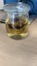 GLASSLOCK玻璃茶杯男女士专用茶水分离泡茶耐高温杯子过滤花茶杯500ml 实拍图
