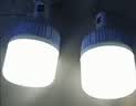 暗月夜市摆地摊户外LED充电灯泡应急太阳能工地照明超亮帐篷挂露营灯 G15爆亮600000W电显10-32小时 实拍图