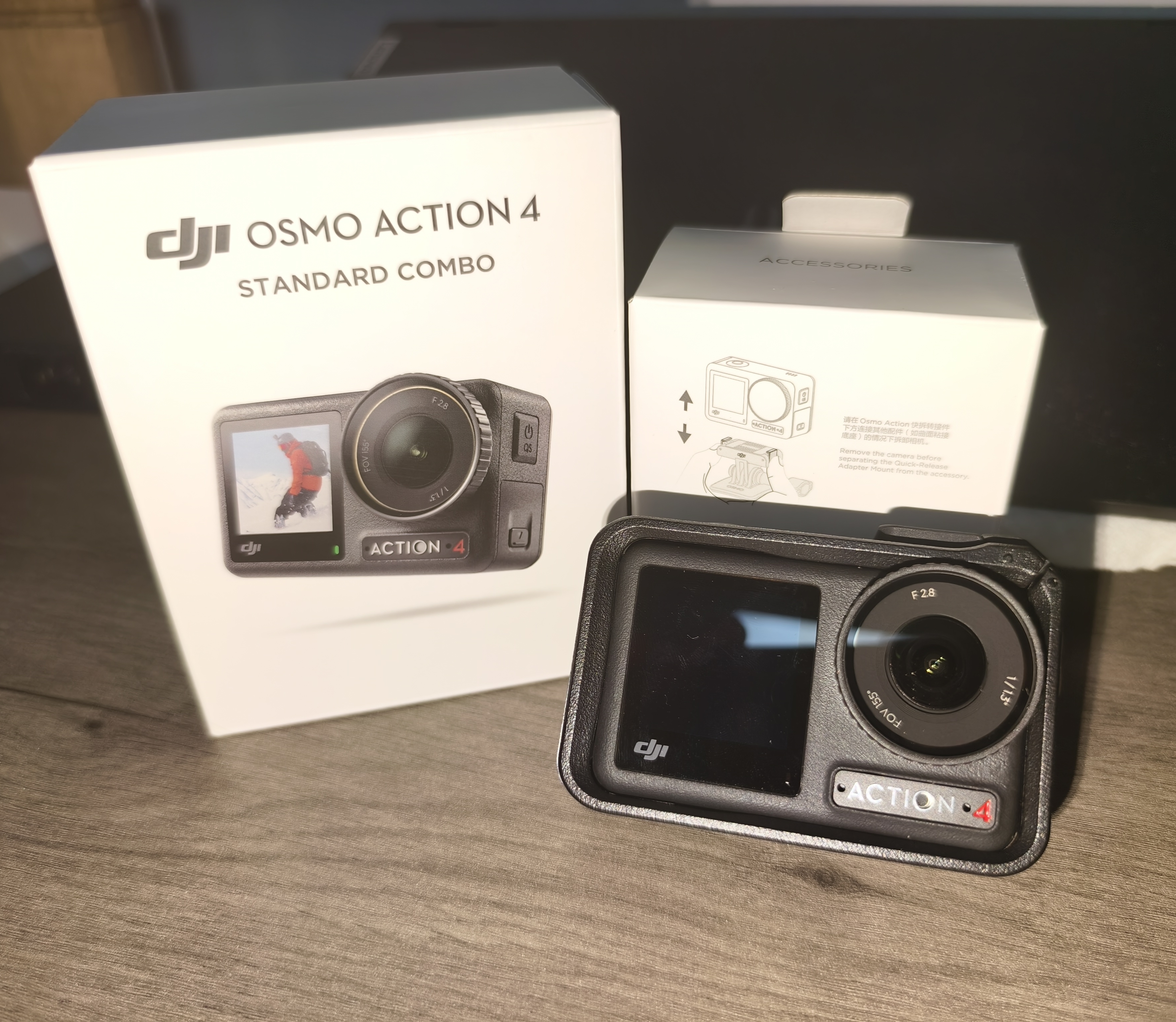 大疆DJI Osmo Action 4 灵眸运动相机摩托车山地公路骑行潜水防抖户外vlog便携式4k旅游 实拍图