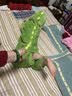G.duck童装儿童睡衣男童连体珊瑚绒恐龙睡袋宝宝秋冬加厚家居服小童冬季 浅绿色 90 cm建议身高85-95cm 实拍图