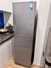 美的220L 231三门冰箱小型家用冰箱少霜节能省电低噪六档调温节省空间租房宿舍办公小户型新国标真一级 两天不到一度电|钛钢灰 实拍图