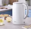 美的（Midea）电热水壶家用烧水壶食品级304不锈钢 1.7L大容量0涂层无缝内胆开水壶泡茶 MK-SH17M301 实拍图