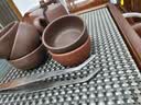 百年利永宜兴紫砂品茗杯原矿紫砂茶碗泡茶杯普洱杯小茶杯子主人杯功夫茶具 清水泥6个装 实拍图