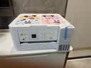 爱普生（EPSON）【6代新品】L4356墨仓式彩色无线AI学习打印机一体机家用办公  L4266升级版[自动双面 液晶屏 白] 实拍图