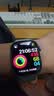 Apple/苹果/苹果WatchS11智能手表GPS款46毫米深空灰色铝金属表壳黑色运动型表带M/L-联通补贴 实拍图