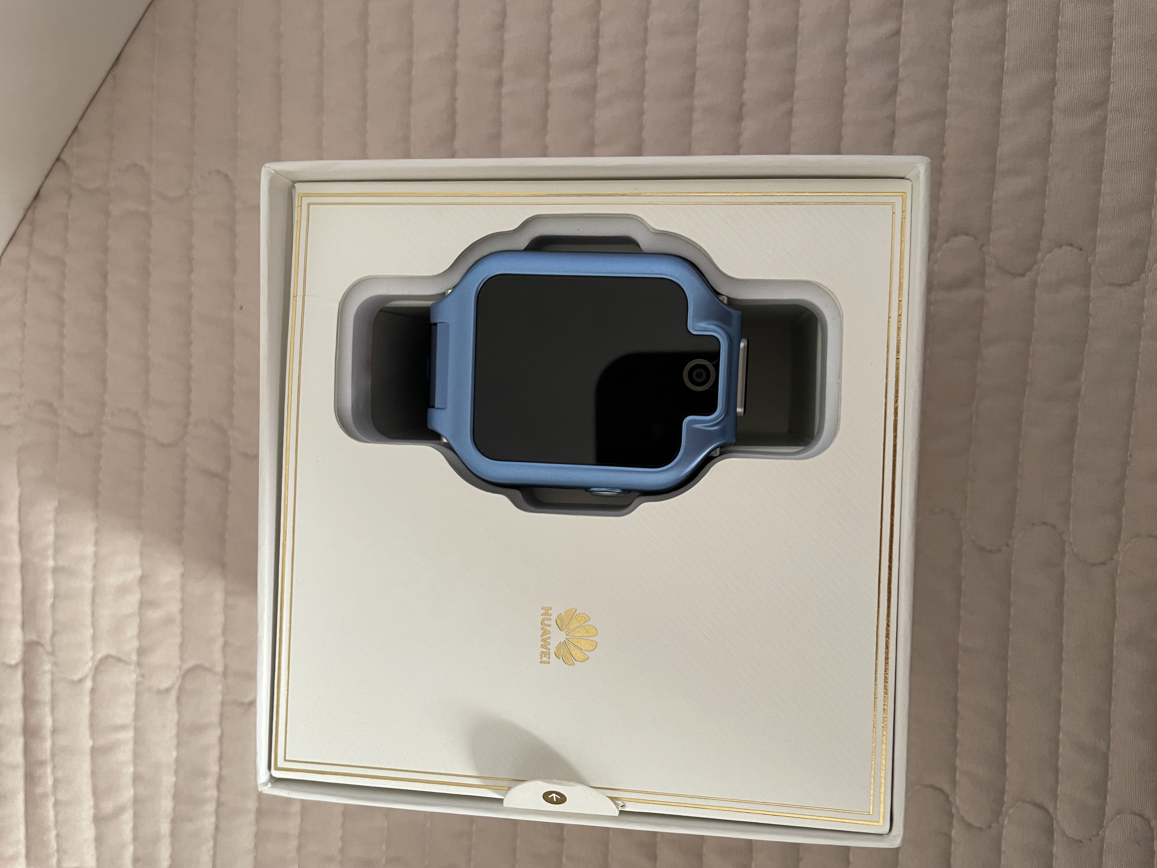 华为（HUAWEI）【国家补贴15%】华为儿童电话手表5xPro双摄拍照视频4G通话离线定位游泳防水学生送男女孩朋友MT33 5X星际蓝【晒单6选1】 JD电竞官方店 实拍图