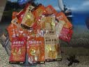 盐津铺子手撕素肉混合味225g约25包 素牛排辣卤网红零食休闲食品豆干辣条 实拍图