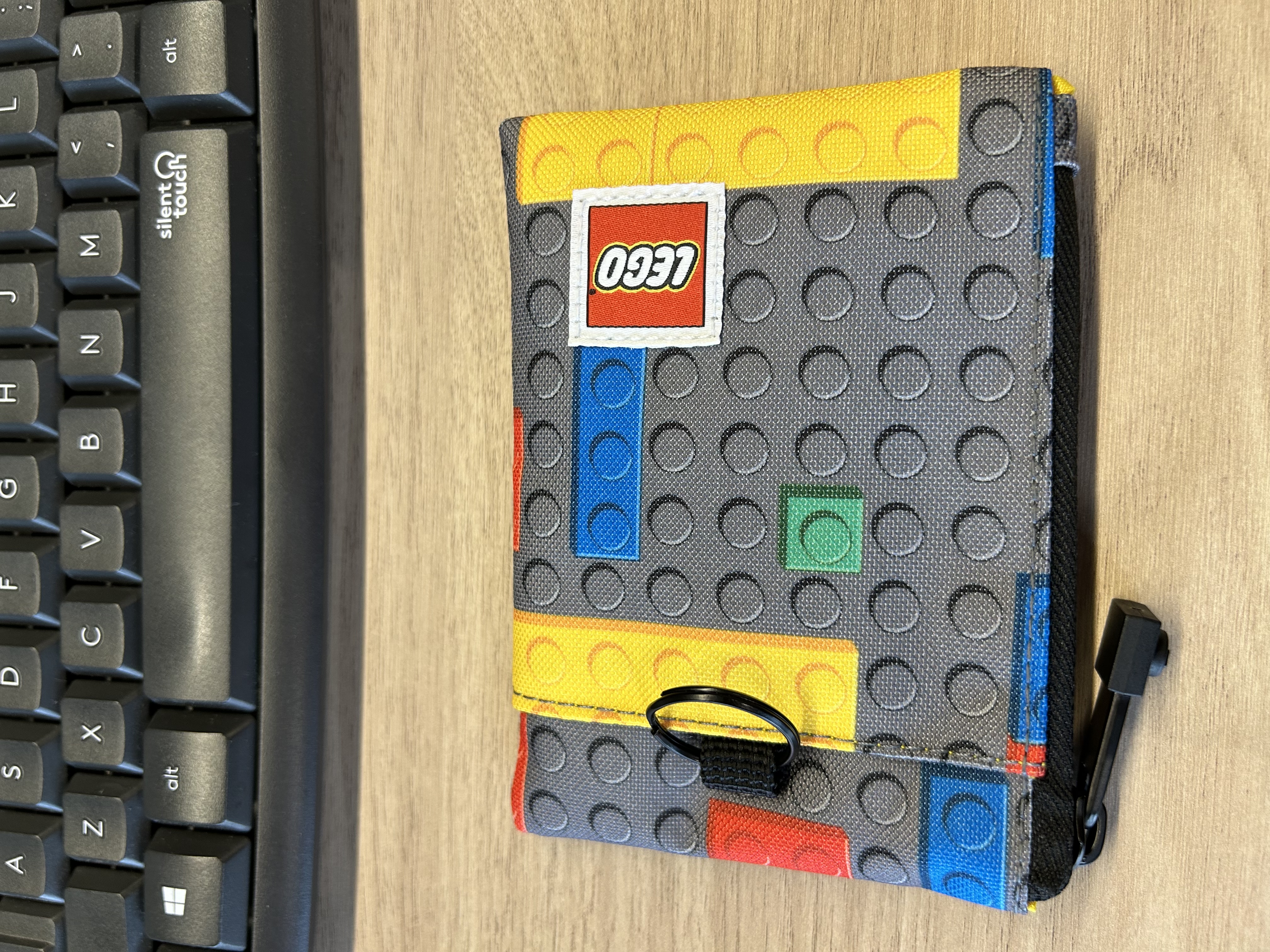 乐高（LEGO）卡包儿童卡套学生零钱小包便捷新款可爱迷你收纳袋彩色积木20330 实拍图