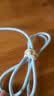 ANKER安克 充电线苹果【MFI认证】iphone12/13/14手机充电器亲肤type-c转lightning快充数据线 1.8m蓝 实拍图