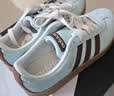 adidas「T头鞋」VL COURT CLASSIC板鞋德训鞋男女阿迪达斯轻运动   汉玉白/黑色/树脂黄   38 实拍图