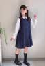 衣诺坊女童百褶裙演出服礼服英伦风短裙校园合唱服黑色西装校服园服六一 实拍图