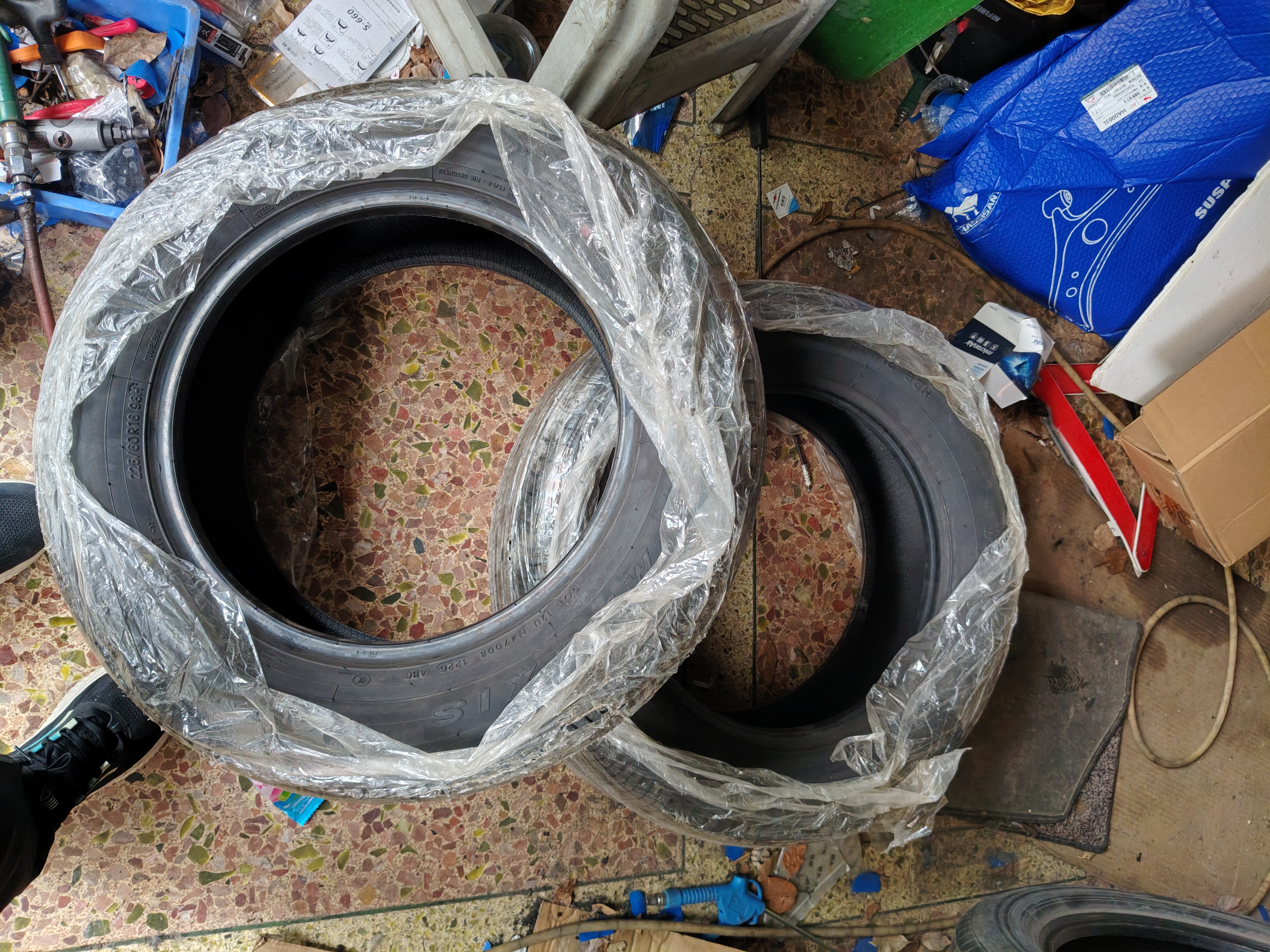 玛吉斯（MAXXIS）轮胎/汽车轮胎 225/60R16 98H A17 原配传祺M8/智跑 实拍图