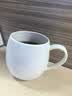 景顺景德镇陶瓷杯骨瓷简约水杯子纯白色茶杯定制LOGO马克水杯 大肚杯（400ml） 实拍图